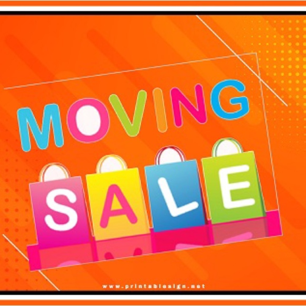 MOVING SALE